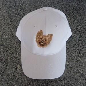 Yorkshire Terrier embroidered cap