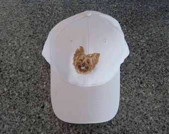 Yorkshire Terrier embroidered cap