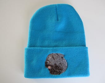 Bouvier des Flandres embroidered beanie