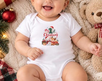 First Christmas Baby Turkey romper | Infant One Piece