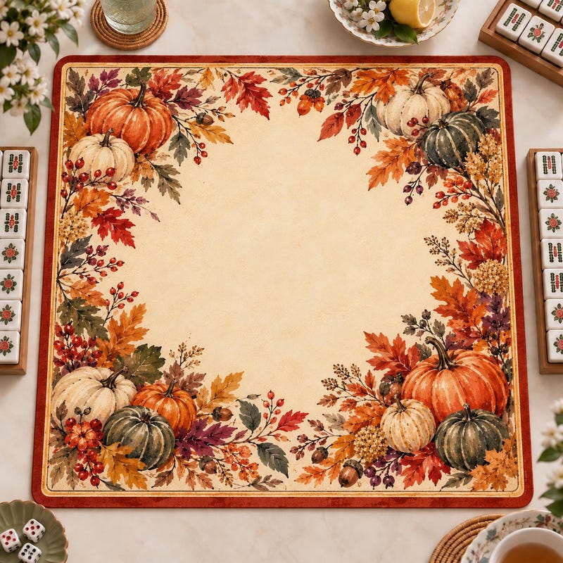 Harvest Mahjong Mat - Etsy