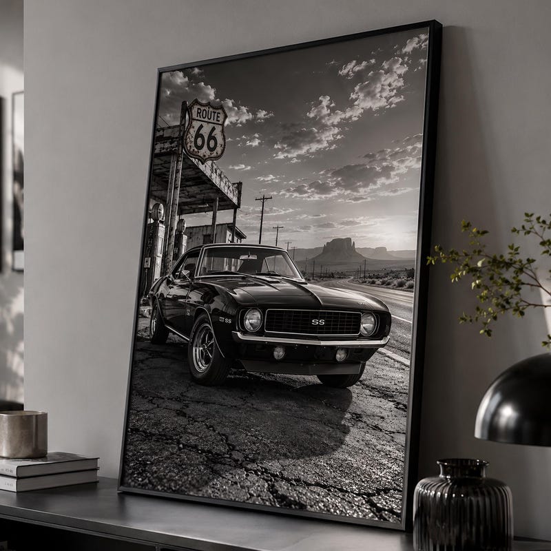 Muscle Cars Poster - Etsy - Page 2