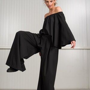 Wide Leg Skirt Pants A05045