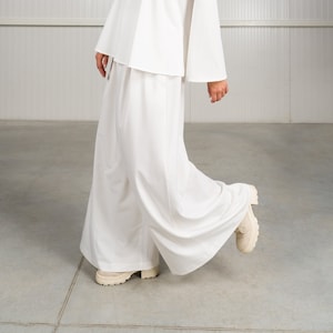 Wide Leg Skirt Pants A05045