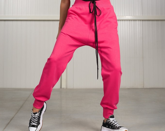 Cuffed Jogger with Ribbed details A05991