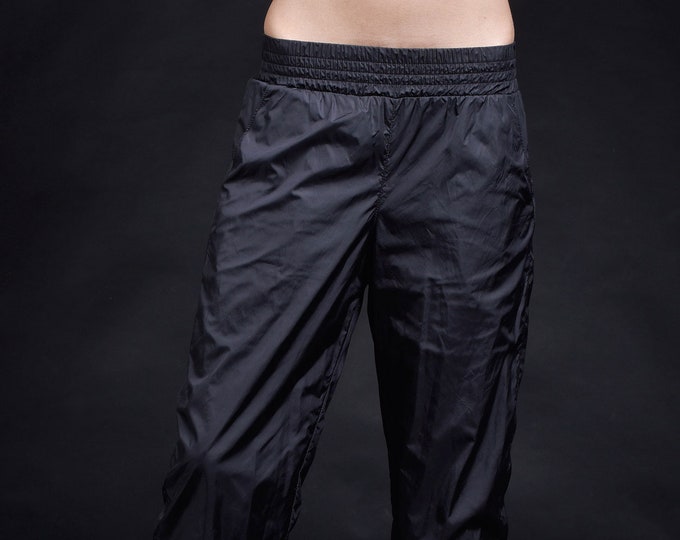 Casual cuffed jogger pants A90428