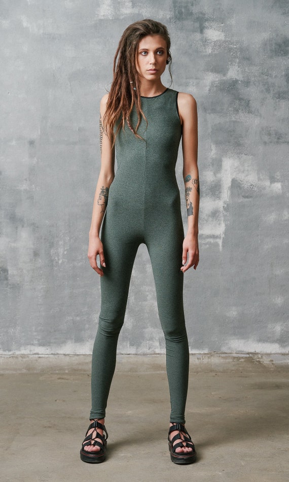 Tight Fitting Sleeveless Jumpsuit -  Canada