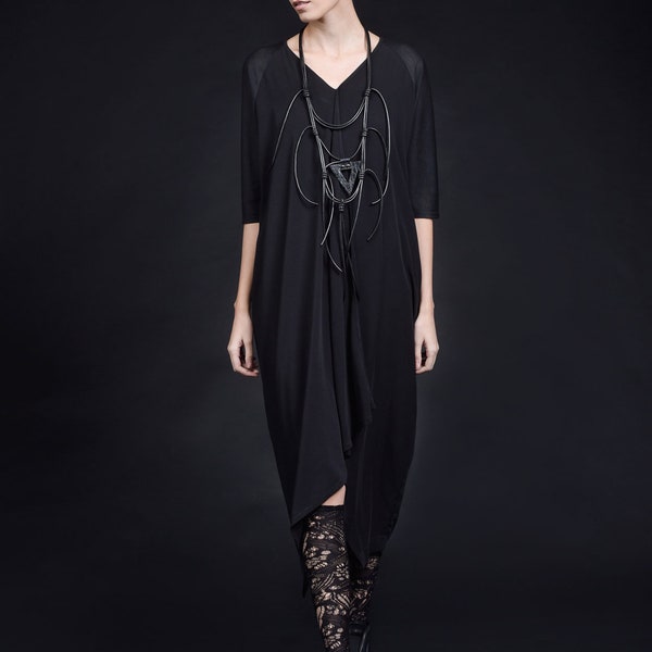 Elegant Straight Short Sleeve Tunic dress A90427