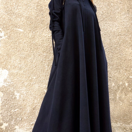 NEW Maxi Dress / Black Kaftan / Extravagant Long Dress / Party - Etsy
