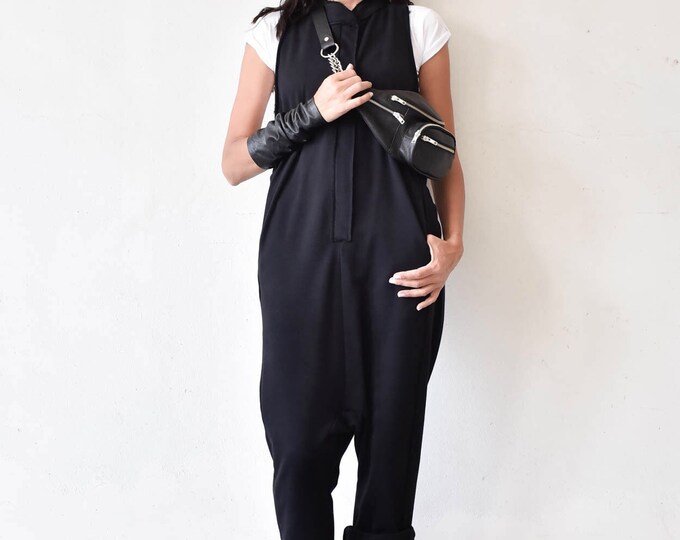 NEW Collection Sexy Elegant Open Back Cotton jumpsuit A19733