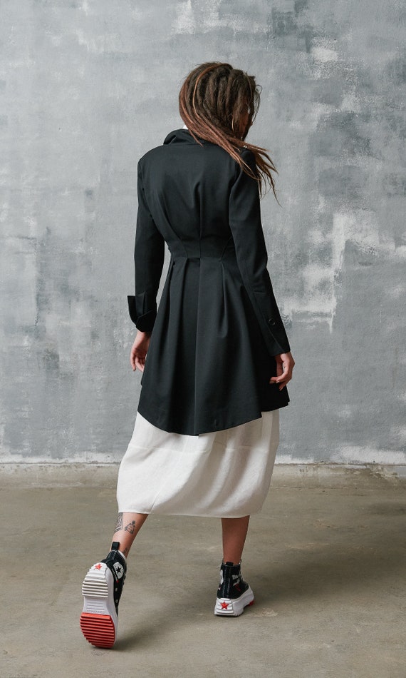 アレクサンダー・M 黒バッグ Ivory Asymmetrical Draped 関送無 Yohji Yamamoto Asymmetric Draped Maxi Dress | Black | FARFETCH