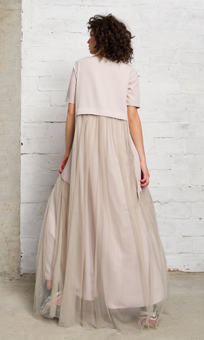 Maxi-Tüllkleid A90495 Bild 7