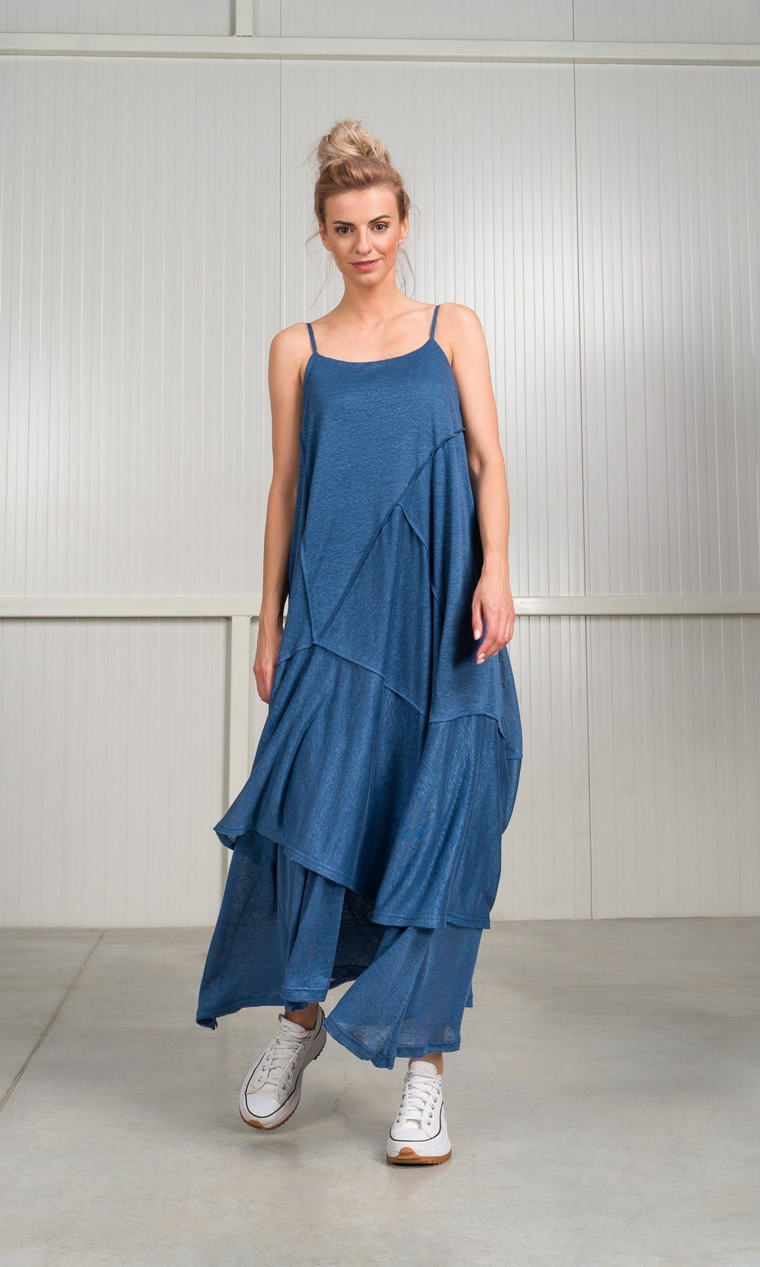Linear Knit Dress