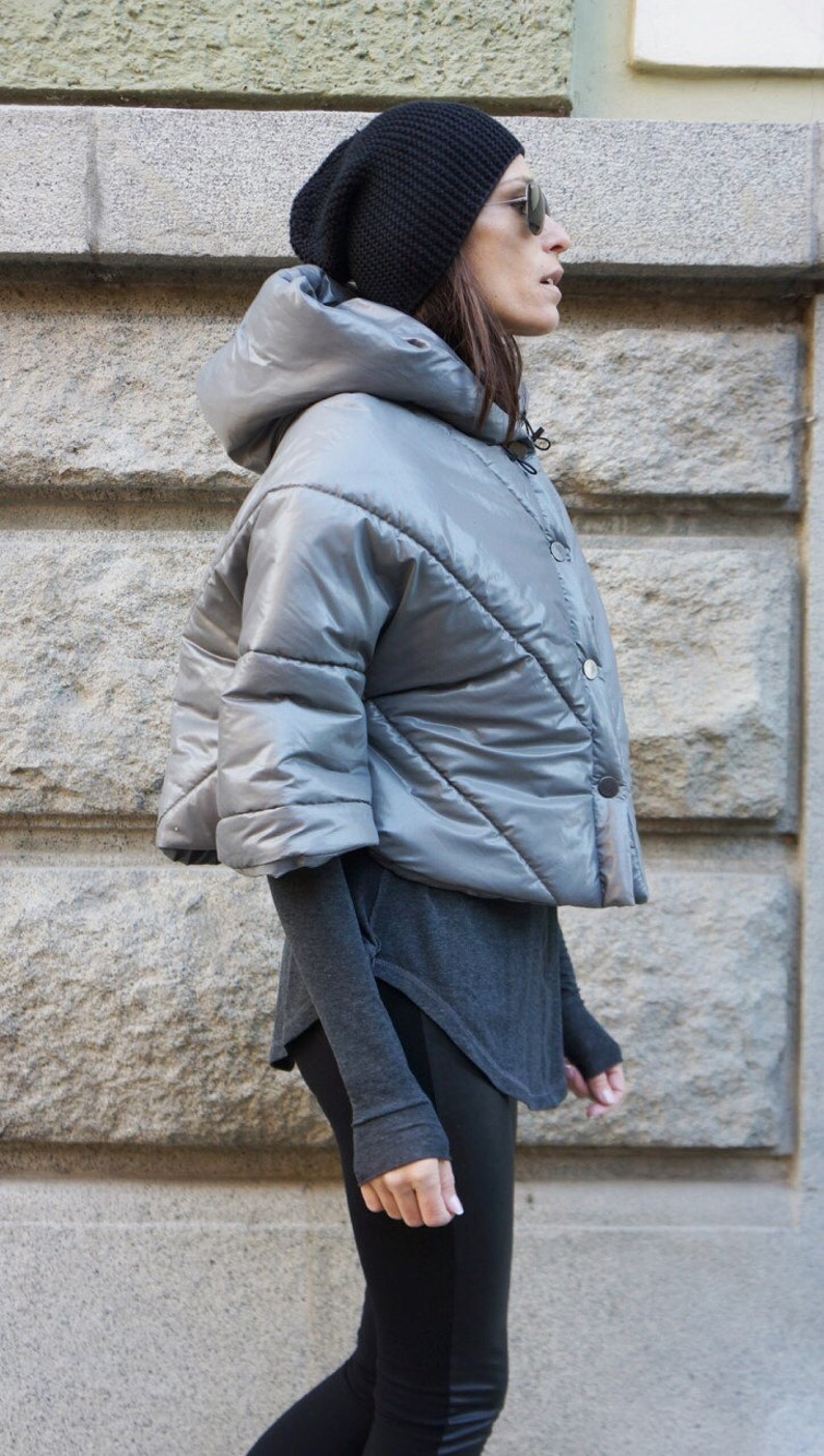 NEW Autumn / Winter Quilted Bolero / Extravagant Hooded Jacket - Etsy