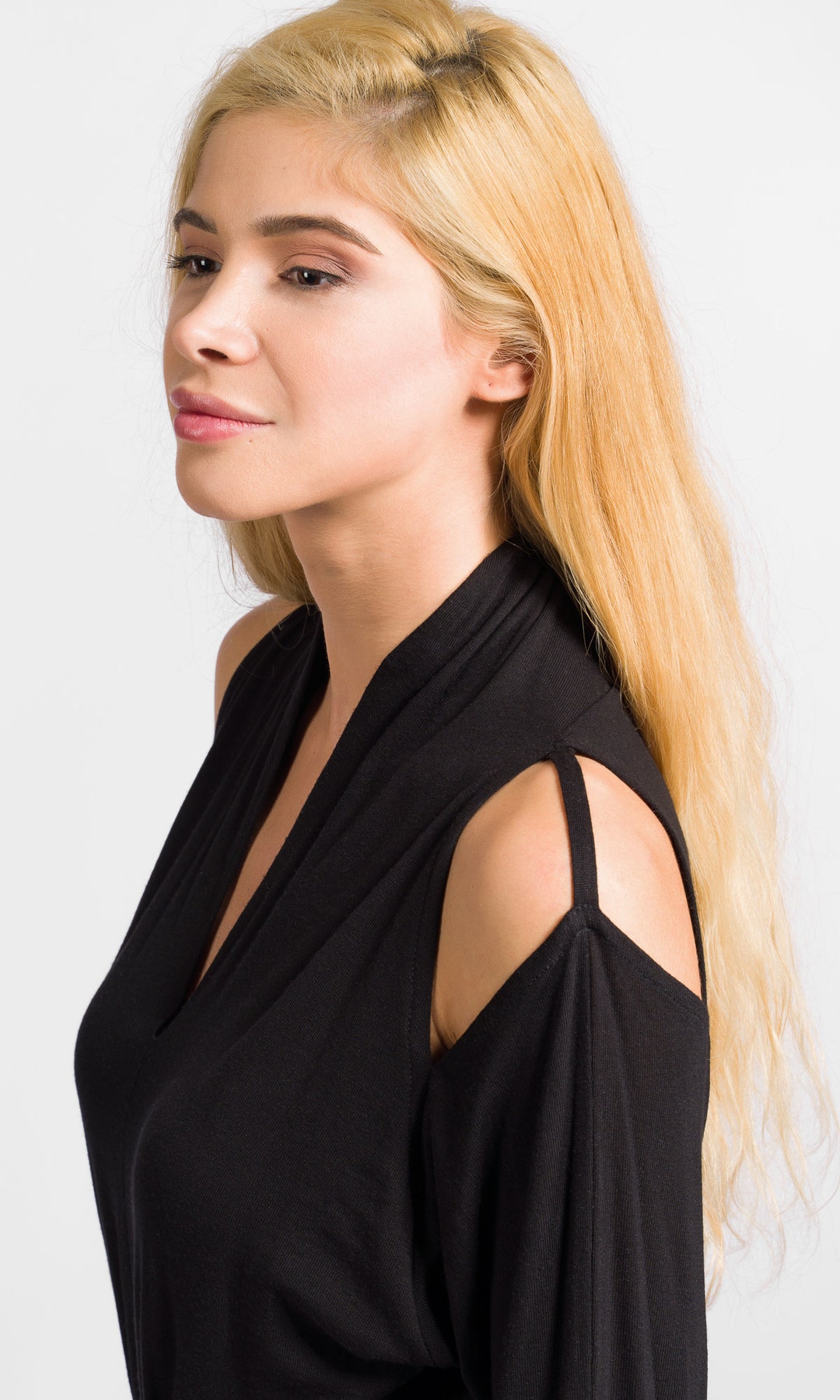 CUTOUT Shoulders Dress off Shoulder Flawless Dress A90274 Etsy