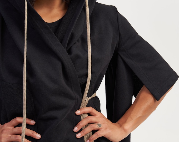 Multi Way Sleeves Hoodie