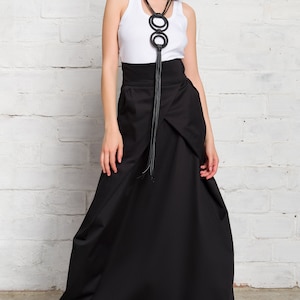 Long Skirt With Overlapping Front A92162