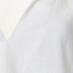 Flared Sleeves Linen Shirt - Etsy