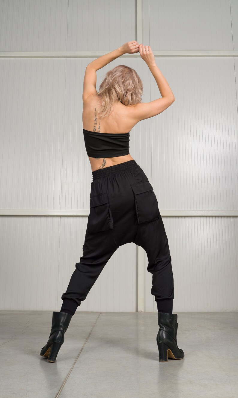 Satin Cargo Pants and Tank Top SET A09500 Etsy