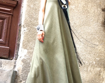 Black Leather Extra Long Fringe Necklace, Multi Functional Rope Accessory