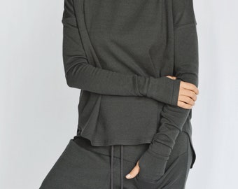 Elegant Turtle Neck Top A90580