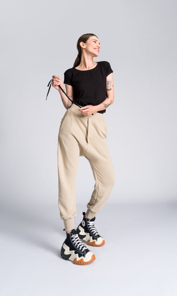 Ribbed cuff joggers on sale