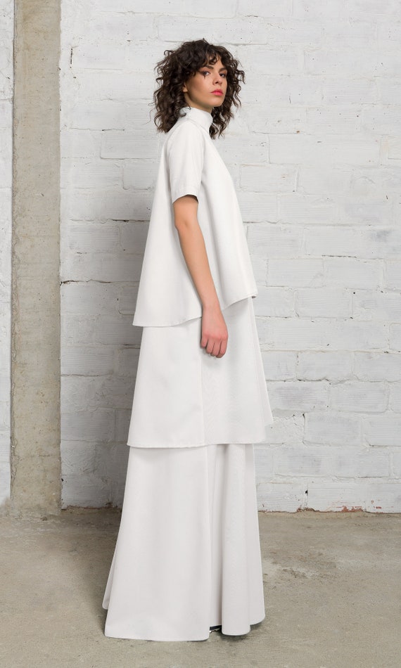 Wedding Dress Plus Size Layered Maxi Dress, Spaghetti Strap, Turtleneck Top Worn Separate or Together - Etsy Wedding Dress Plus Size Layered Maxi Dress, Spaghetti Strap, Turtleneck Top Worn Separate or Together - Etsy