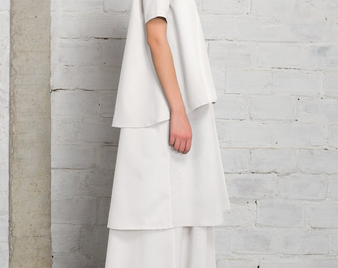 Layered Modular Maxi Dress A92157