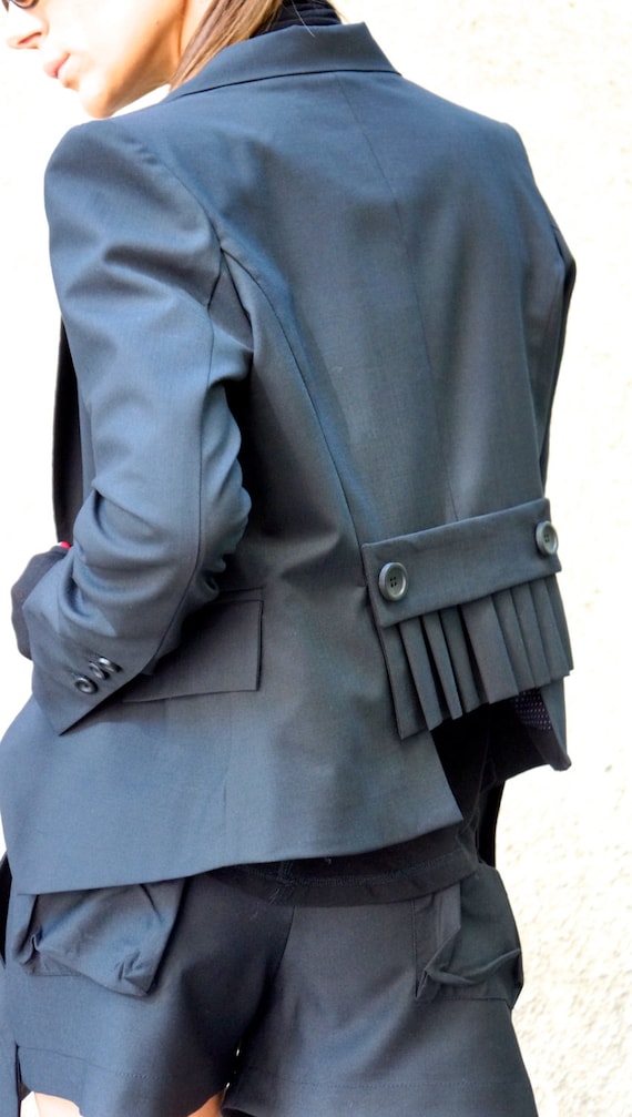 black stylish blazer