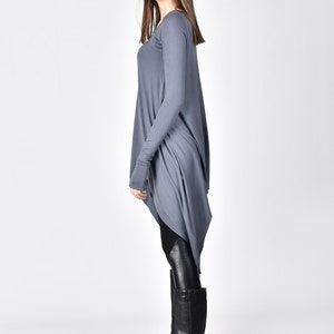 Elegant Loose Tunic with long sleeves A02774