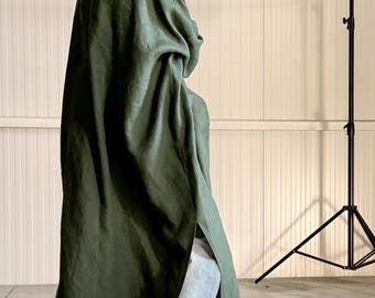 Leinen-Strickjacke mit großen Taschen vorne Sommer Boho Maxi Weste Relaxed Fit