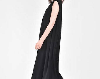 Plus Size Sleeveless Maxi Dress, Bohemian Kaftan