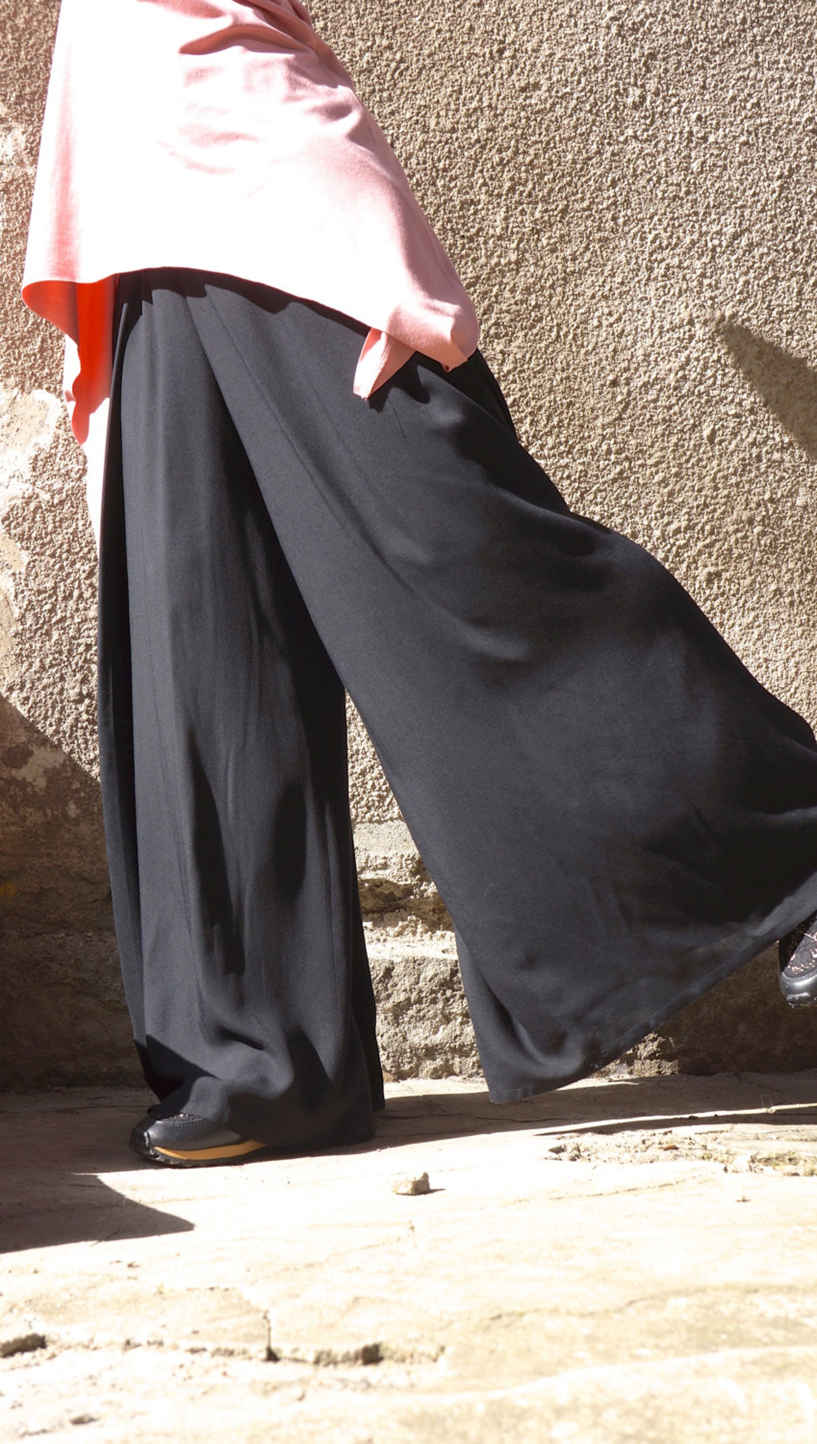 Wide-Leg Loose Pants