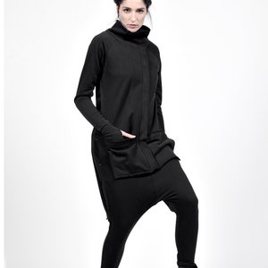 Extravagant Side Slits Hoodie A90472