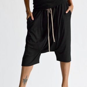 Sporty 7/8 Drop Crotch Pants A90520