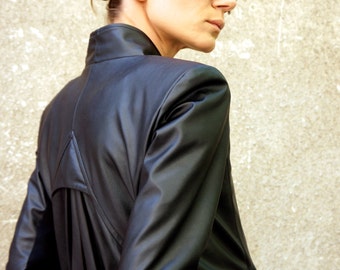 ジャケット・アウター VEGAN LEATHER BOA SHORT JACKET ⠀ ⠀ 【11/14(火)発売】 ▽ VEGAN LEATHER BOA SHORT JACKET