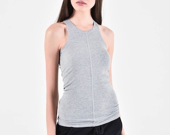 Aakasha basic regular Fit  Racer BackTank Top A04746