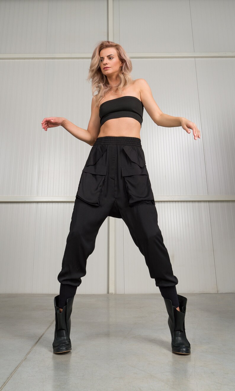 Satin Cargo Pants and Tank Top SET A09500 Etsy