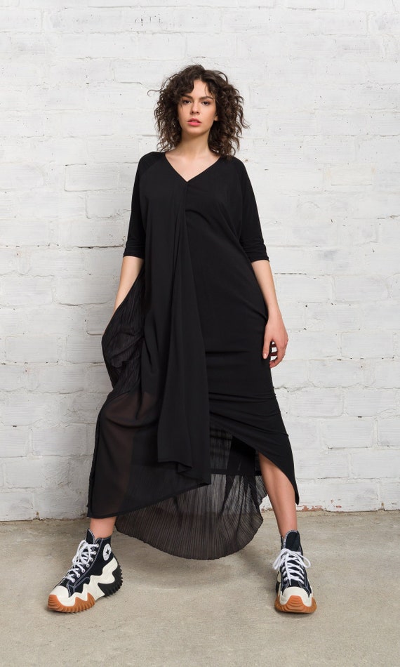 chinese dress ladies Pleated Layers Midi Dress main image 1