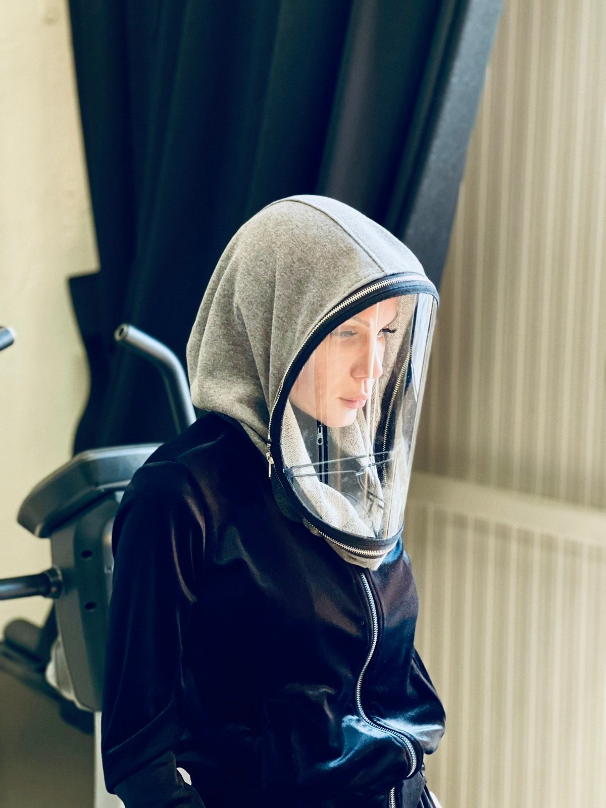 Norway Spray , Face Fully Shield, Aakasha Etsy Shield 10 - , Anti-fog Cotton Hood Protective Shield Loose by Hooded Ml Closed Included ,polycarbonate