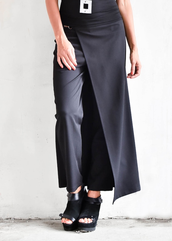 【oan】Cape Wide Pants XCVI Lenka Wide-Leg Breathable Cinched Gauze Pant