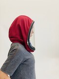 Fully Closed Hooded Shield, Face Polycarbonate Shield ,Face protective Shield , 10 ml Anti-fog Spray included , Cotton Loose Hood by Aakasha product logo