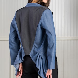 Single Buttoned Short Blazer A92298