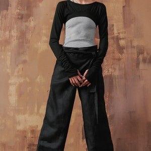 Long Sleeve Round Neck Shrug