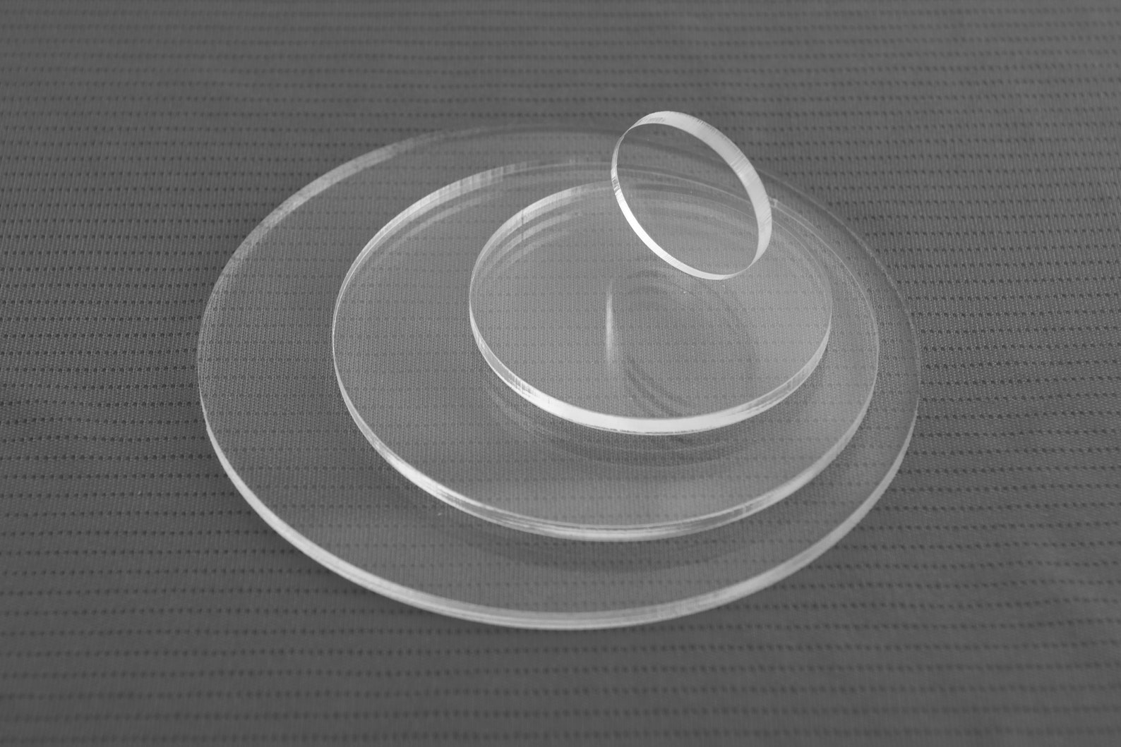 50 Clear Acrylic Circle Disc Plastic Disc Blanks 1/8 Etsy