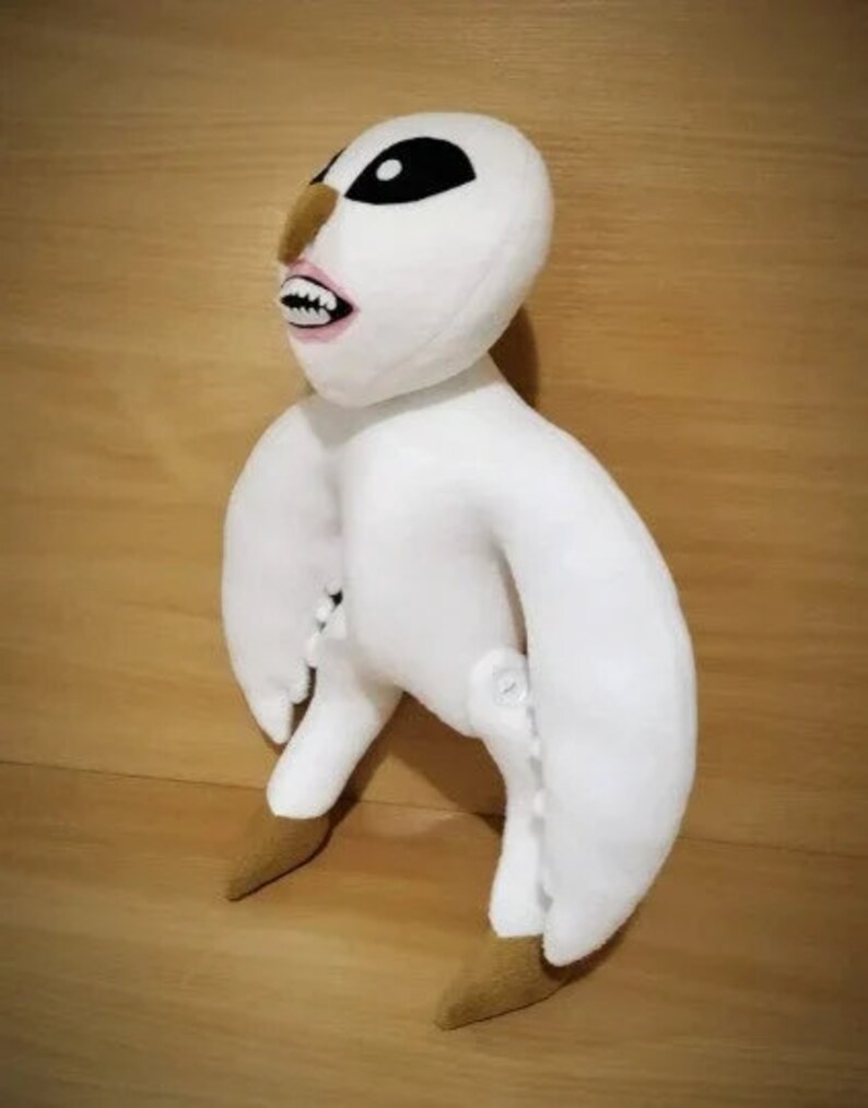 Humanoid Owl Plush Trevor Henderson Soft Toy Plushie Gift Etsy