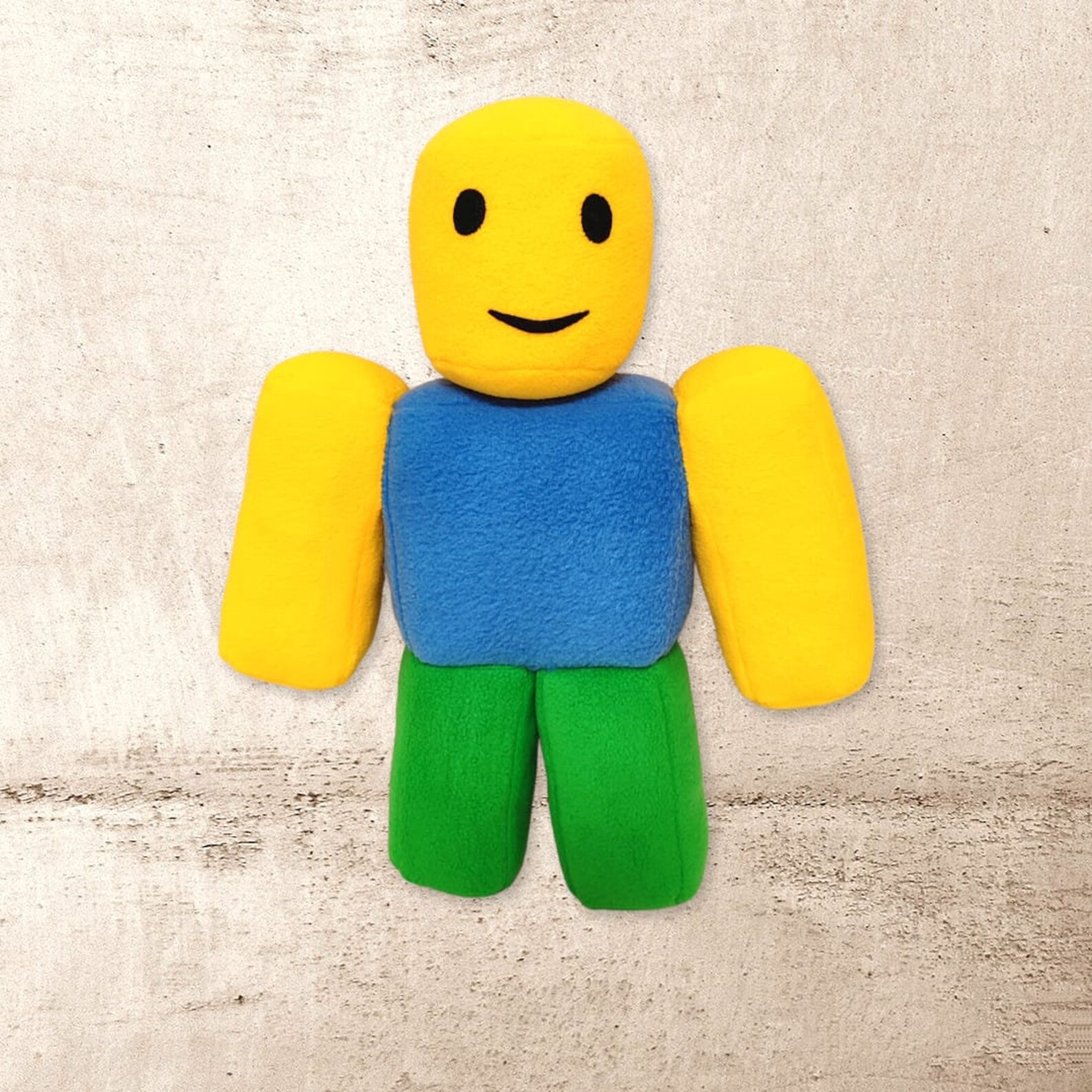 Noob Roblox Plush Gamer Gift Plushie Toy Etsy Canada
