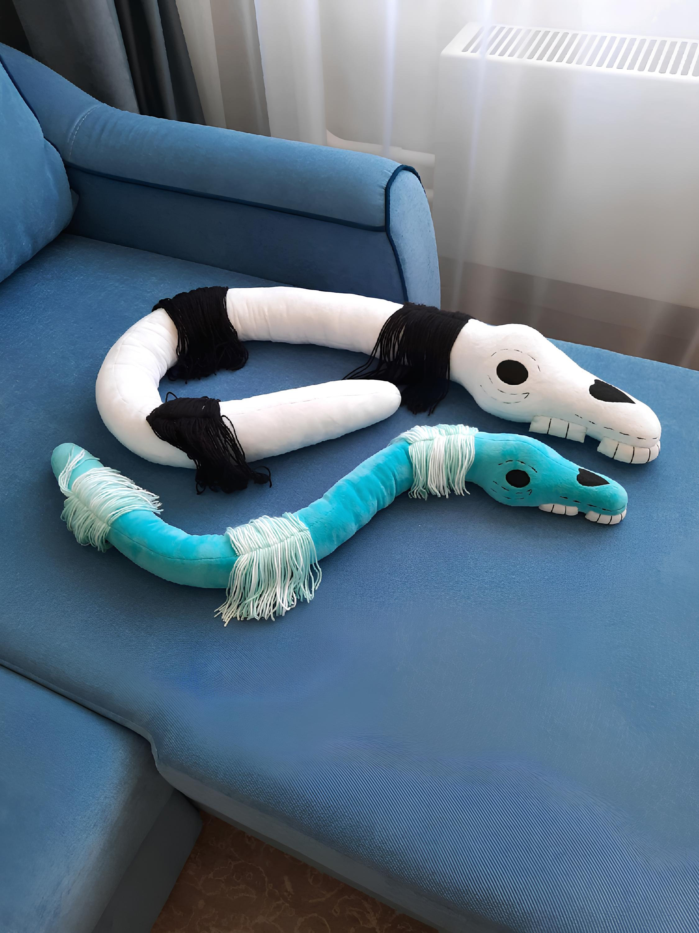 Long Horse pluche Zacht speelgoed Plushie cadeau Ge nspireerd