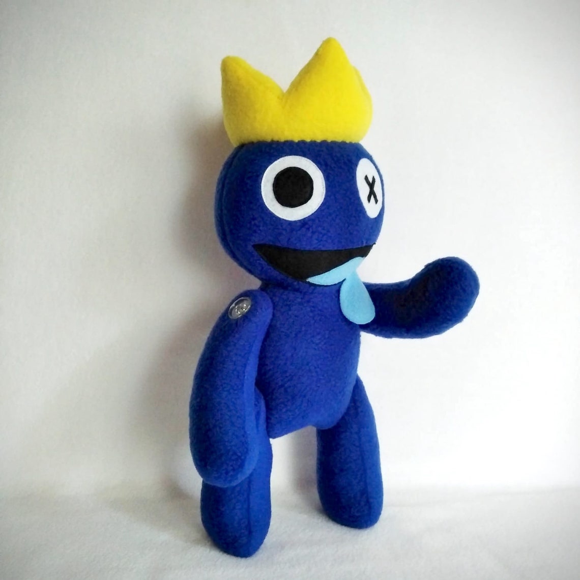 Rainbow Friends Plush Blue, Kawaii Plushie, FNF Plush, Roblox Plush