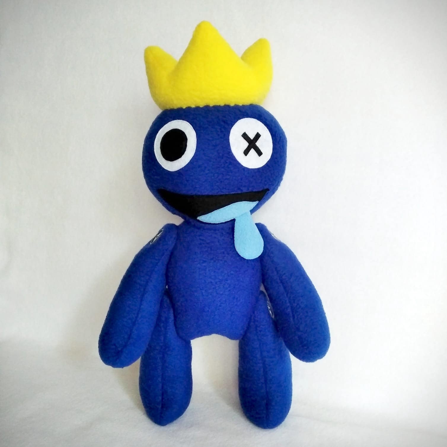 Rainbow Friends Plush Blue Kawaii Plushie FNF Plush Roblox 